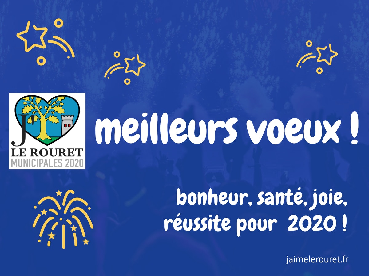 🎉 Meilleurs vœux 2020 !