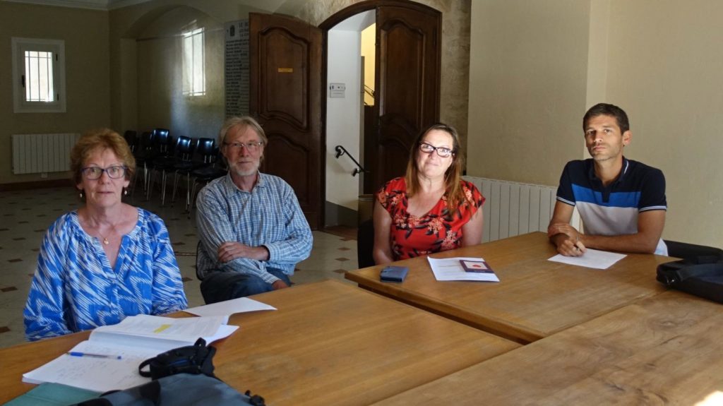 Danièle Fécourt, Lionel Debeire, Sylvie Boinnard Berna et Damien Ravat